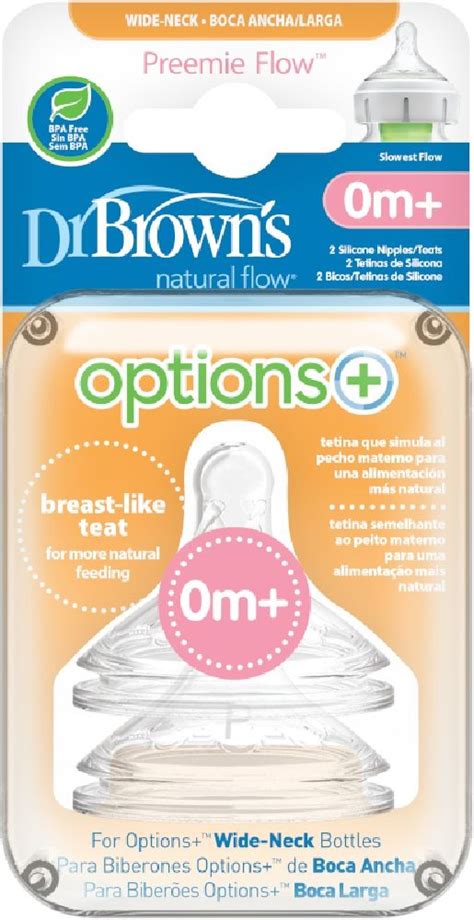 preemie nipples dr brown|Dr. Browns Natrual Flow Anti